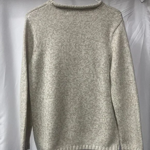 women's oatmeal color sweater - Picture 2 of 5